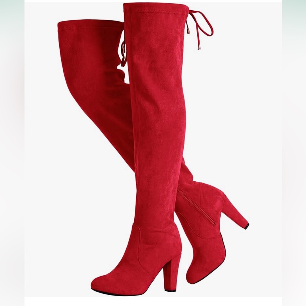 Red Women's Ankle Boots
